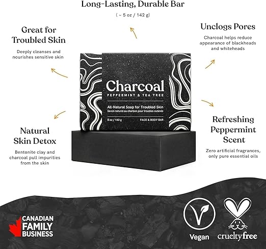 Sapone al Carbone Attivo | Saponetta al carbone | Sapiens Shop