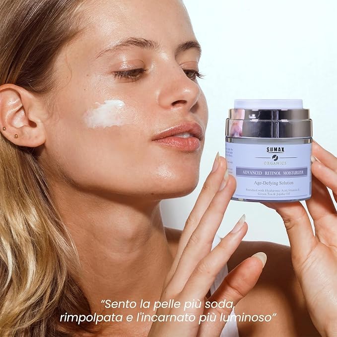 Crema Viso Antirughe – Anti Età Naturale per Rughe | Sapiens Shop