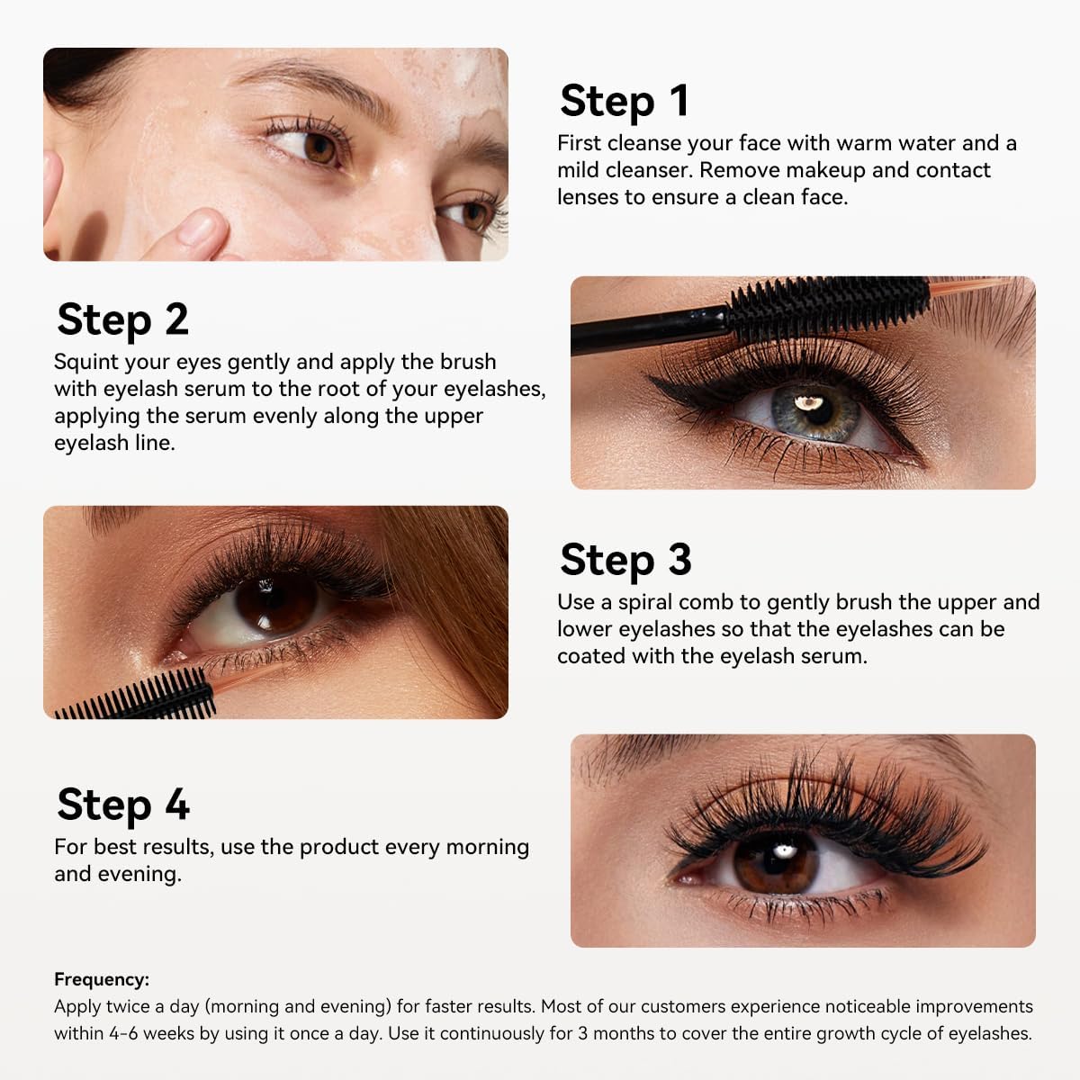 Siero per la crescita delle ciglia | Sapiens Shop